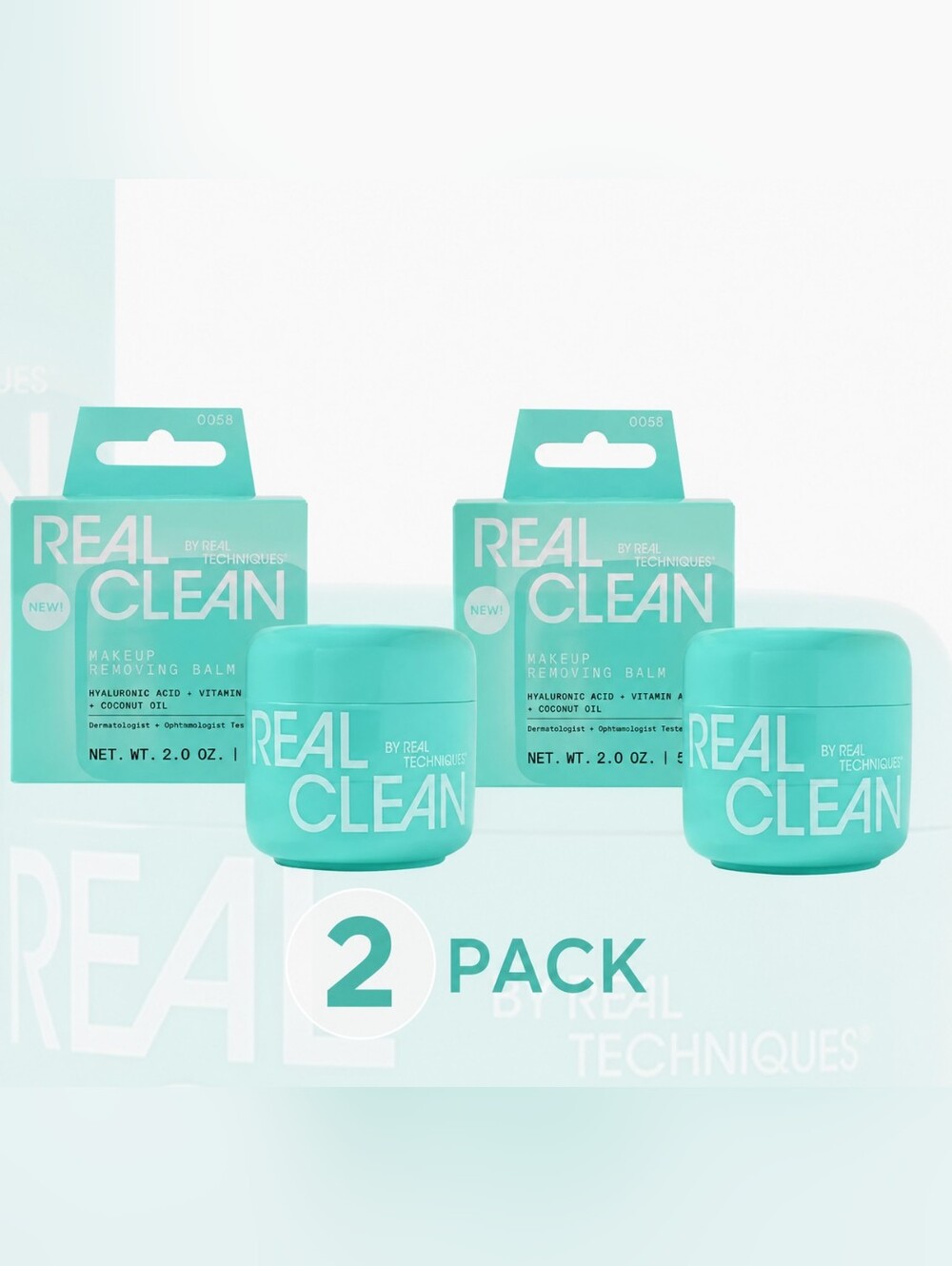 BUNDLE OF 2 REAL CLEAN MAKE UP REMOVER BALM